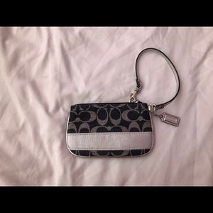 Black Coach Wristlet